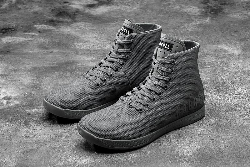 Women's Nobull High-Top Trainers Dark / Grey | SG Q2870M